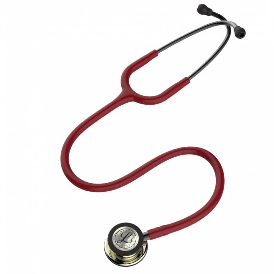 Littmann Classic III CHAMPAGNE FINISH, 5864 stetoskops ŠAMPANIETIS - BORDO, 1 GAB.