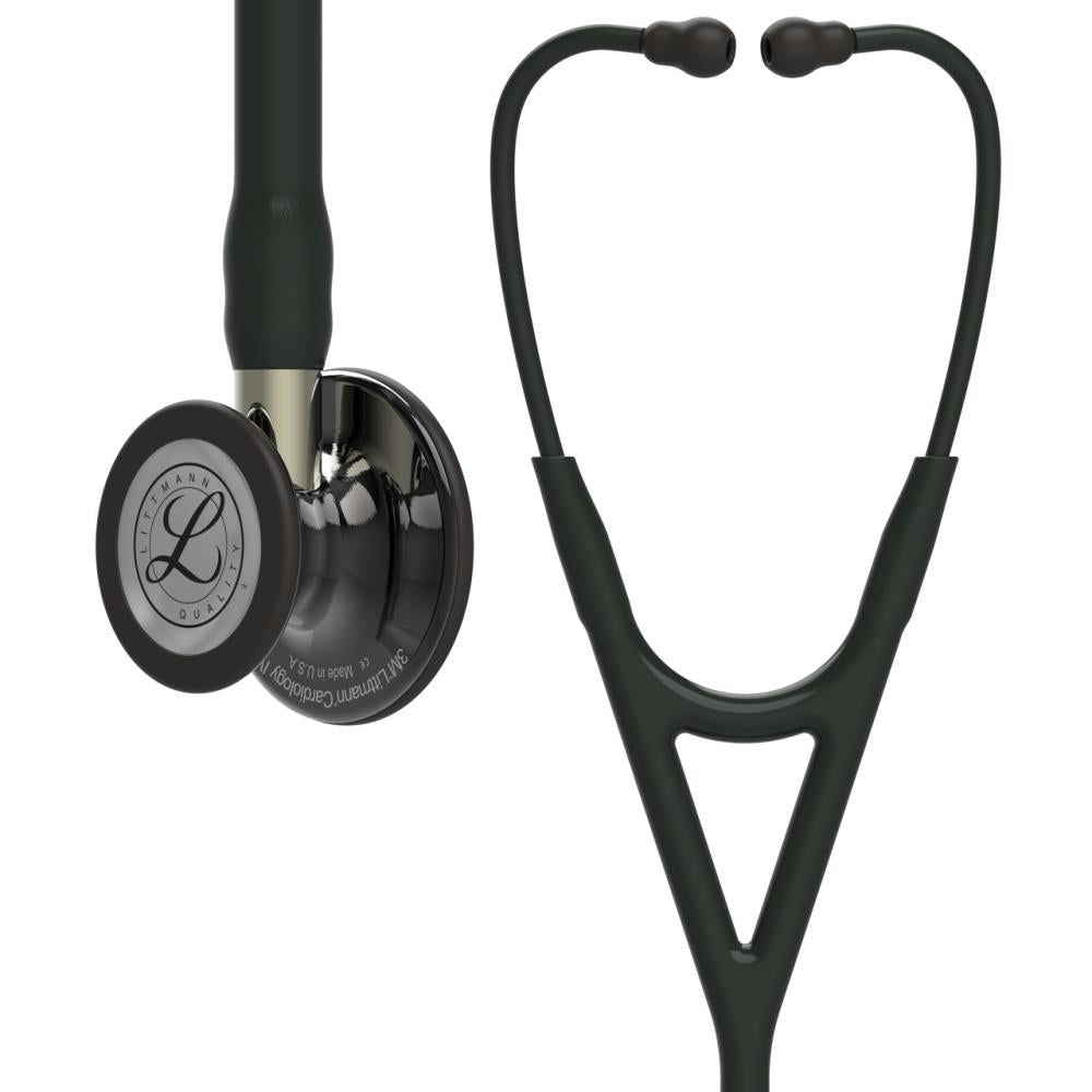 Littmann Cardiology IV EXTRA EDITION SMOKE FINISH 6204 stetoskops MELNA - AUGSTAS POLIJAS DŪMU APDARE, 1 GAB.