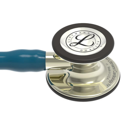 Littmann Cardiology IV EXTRA EDITION CHAMPAGNE FINISH, 6190 stetoskops KARĪBU ZILA - ŠAMPANIEŠA APDARE, 1 GAB.