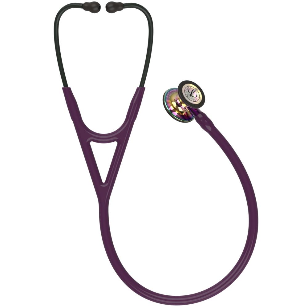 Littmann Cardiology IV EXTRA EDITION HIGH POLISH RAINBOW FINISH, 6239 stetoskops  PLŪME - VARAVĪKSNES APDARE - VIOLETS KĀTS, 1 GAB.