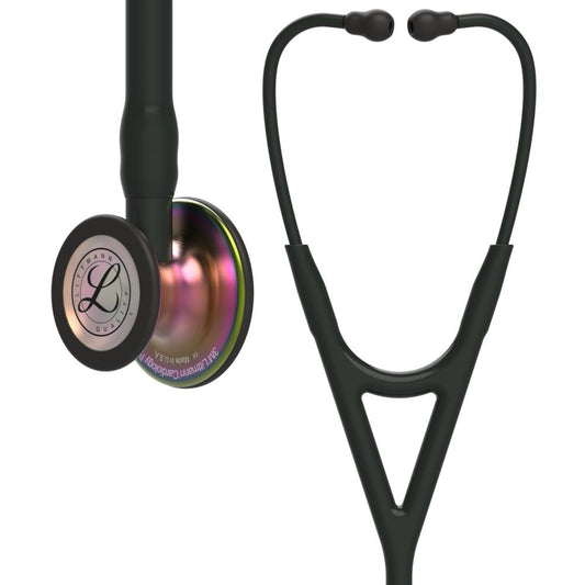 Littmann Cardiology IV SPECIAL EDITION RAINBOW FINISH 6165 stetoskops MELNA - VARAVĪKSNES APDARE, 1 GAB.